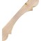 Ekena Millwork 5 1/2"W x 36"D x 40"H Olympic Smooth Knee Brace, Douglas Fir BRC06X36X40OLY00SDF - alternate 3